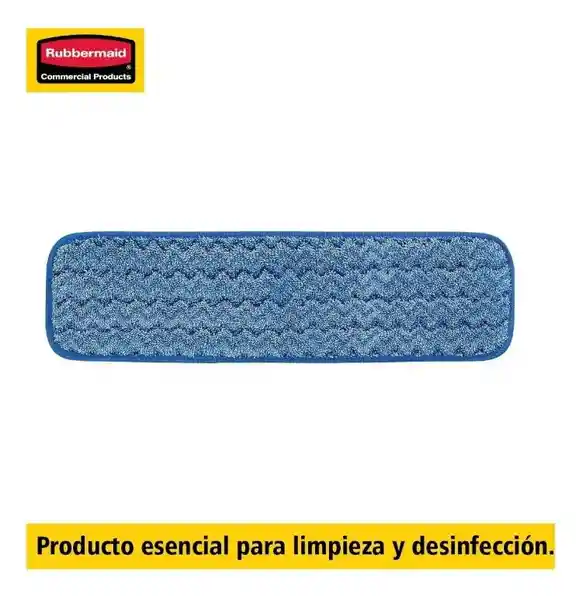 Rubbermaid Commercial Mopa Plana Microfibra Hygen Trapero Húmedo