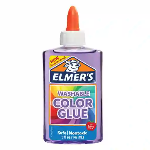 Elmers Pegante Liquido Purpura Traslucido