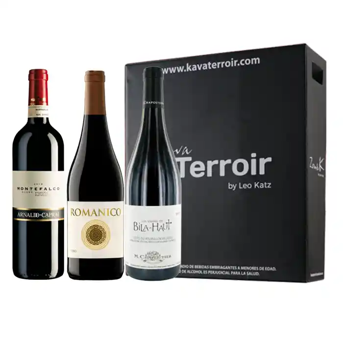 Kit 3: Vinos de Europa