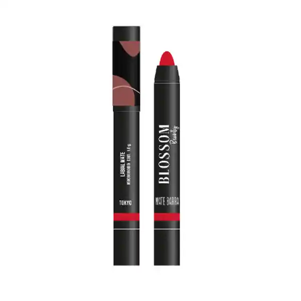 Blossom Beauty Labial Mate Larga Duración Tokyo 1.8 g