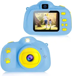 Hepa Camara Digital Para Niños Con Juegos Mas Micro Sd