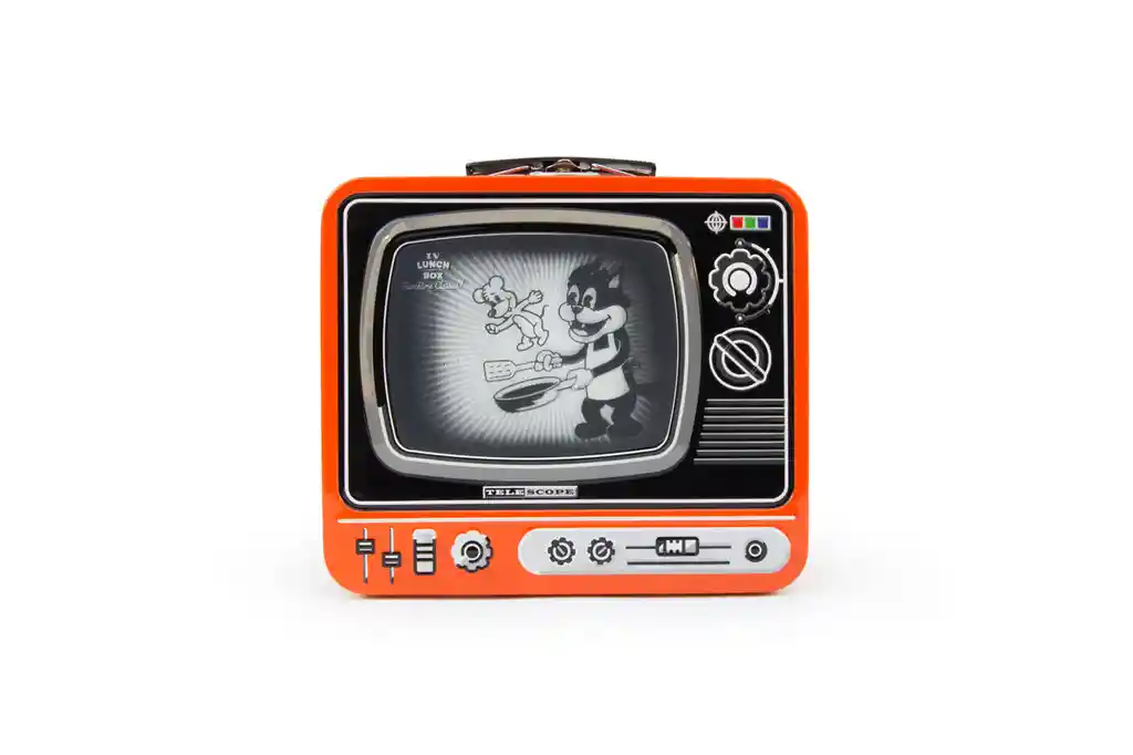 Inusual Design Lonchera tv Lenticular Naranja