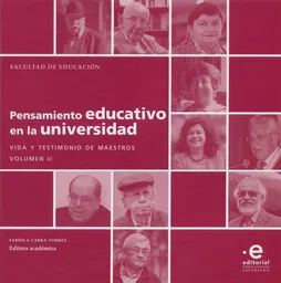 Pensamiento Educativo en la Universidad - VV.AA.