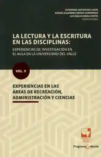Lectura y Escritura en Las Disciplinas - Esperanza Arciniegas