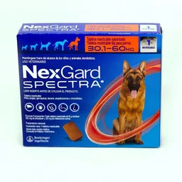 Nexgard Spectra Antipulgas Para Perro 30.1 a 60 Kg