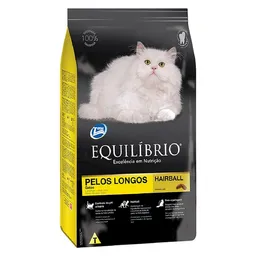 Equilibrio Alimento Para Gato Pelos Longos Hairball 1.5 Kg