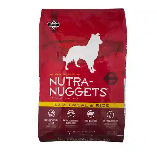 Nutra Nuggets Comida Seca Cordero y Arroz 43958kg