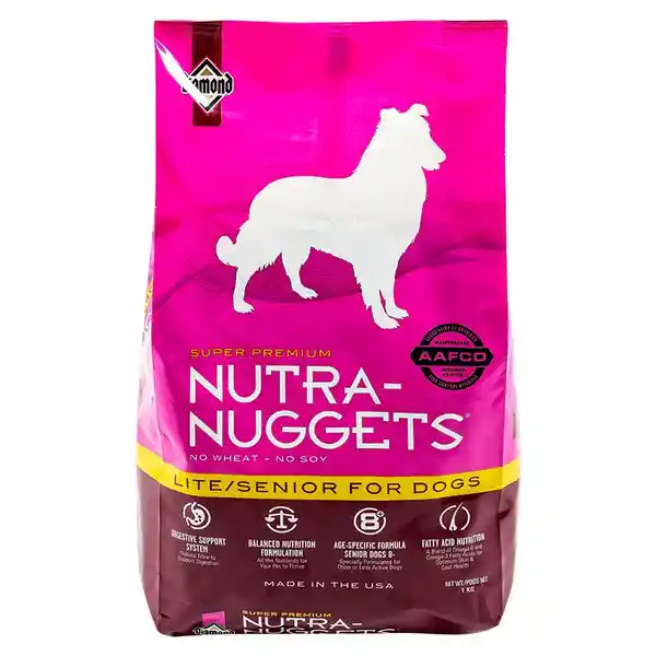 Nutra Nuggets Comida Seca Lite Senior 1kg