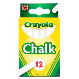 Crayola Tiza Blanca en Caja