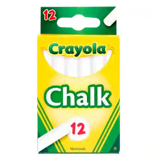 Crayola Tiza Blanca en Caja