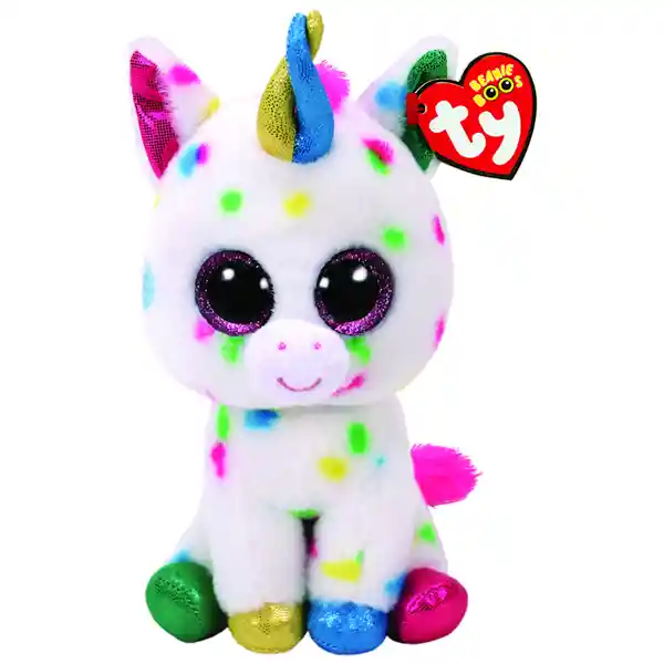 Beanie Boos Ty Peluche Harmonie Unicornio Regular
