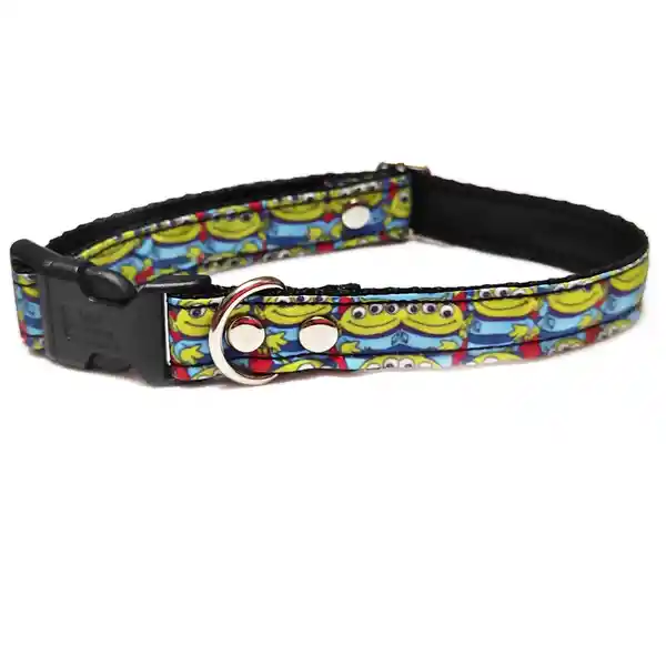 Lalo Mascotas Collar Porta Placa Marcianos