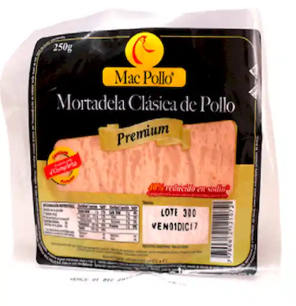 Mac Pollo Mortadela Clásica