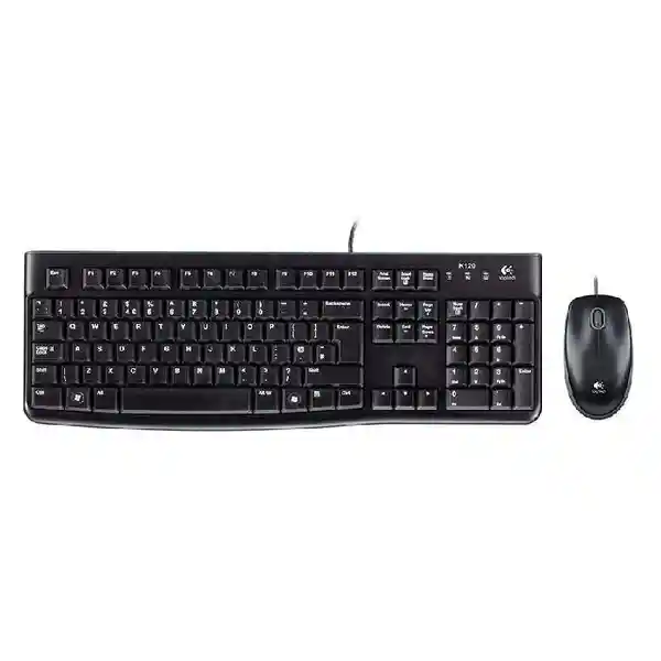 Logitech Combo Teclado y Mouse Mk120 Usb 920004428