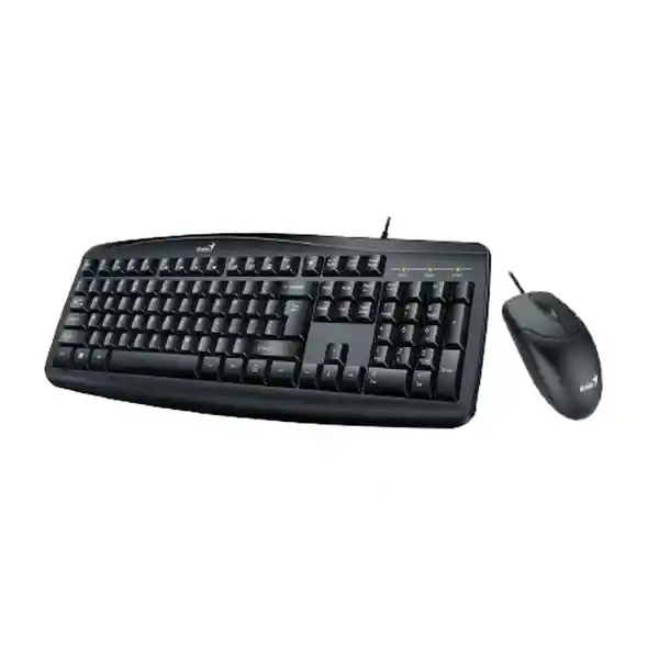 Genius Combo Teclado y Mouse Km200 Almbrico