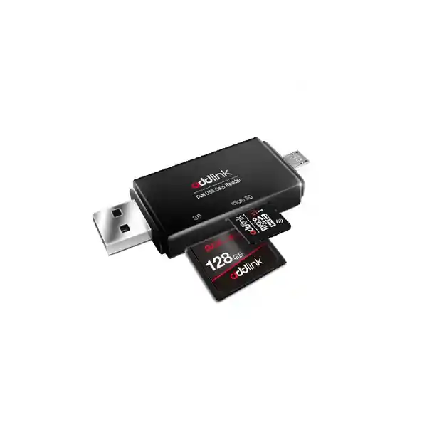Addlink Lector de Tarjeta R10 4 en 1