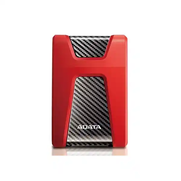 Adata Disco Duro Externo 1Tb Rojo Ahd650 Antigolpes