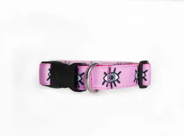 Bubble Pets Collar Deportivo Ojos Turcos Rosa