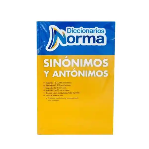 Norma Diccionario Sinónimos y Antónimos