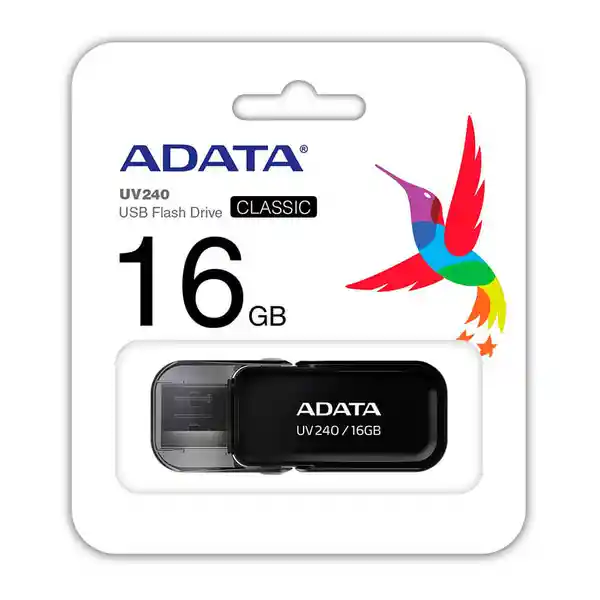 Adata Memoria Usb 16 GB V240 Negro