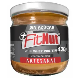 FIT NUT Crema de Maní Artesanal sin Azúcar
