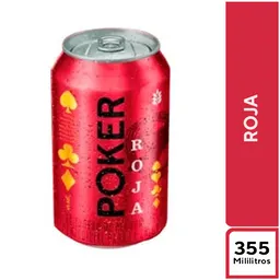 Poker Roja 355 ml