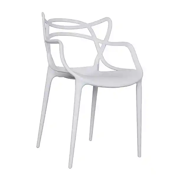 Ekonomodo Silla Curva Streem Adult Blanco