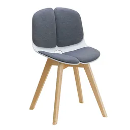 Ekonomodo Silla Micaela Gris Con Blanco