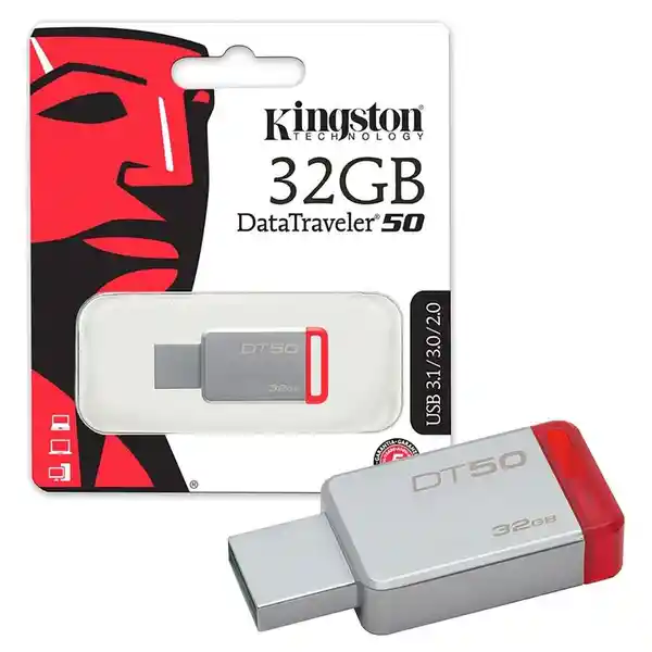 Kingston Memoria Usb De 32 Gb