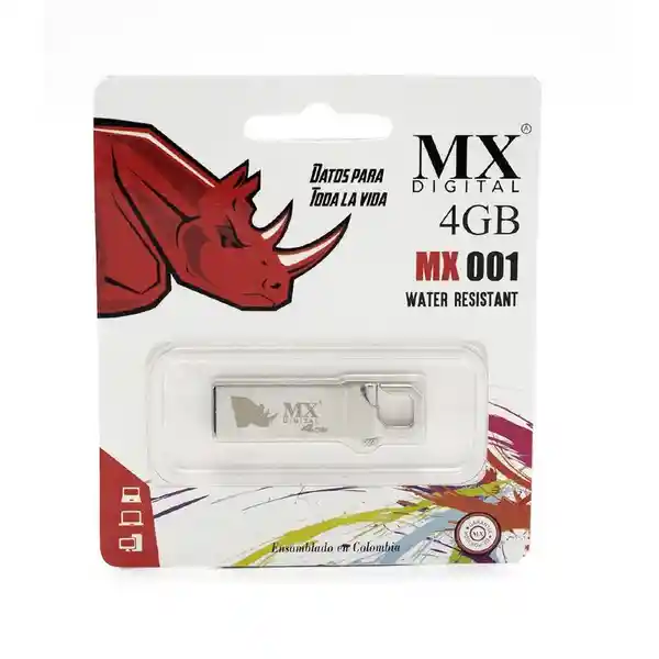 Mx Digital Memoria Usb Digital 4 GB