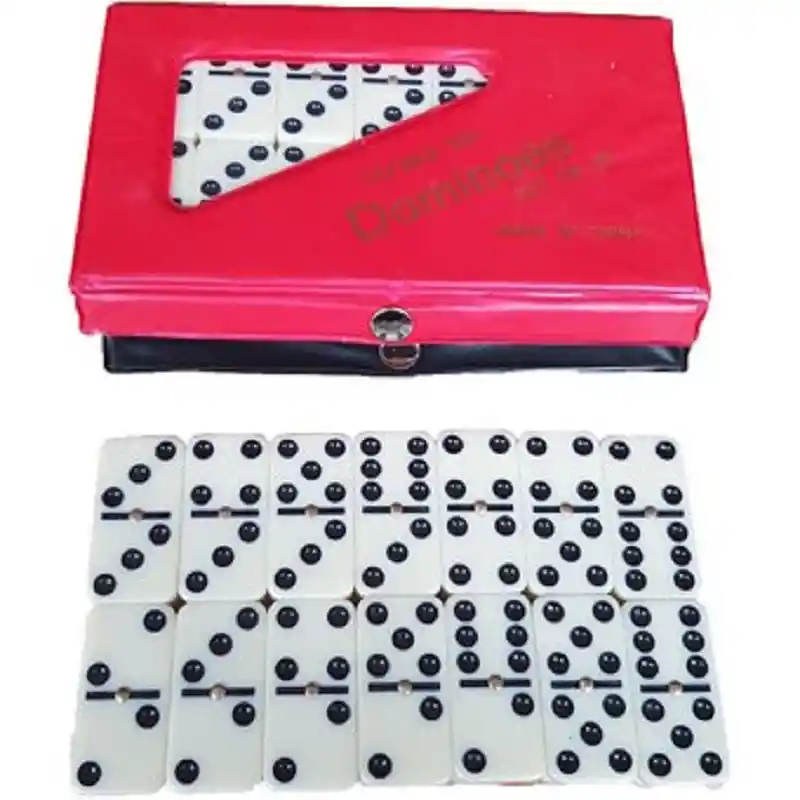 Domino Juego De Mesa Set 28 Piezas Juego Familiar