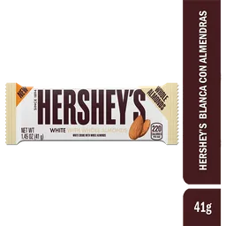 Hersheys Chocolatina Blanca con Almendras