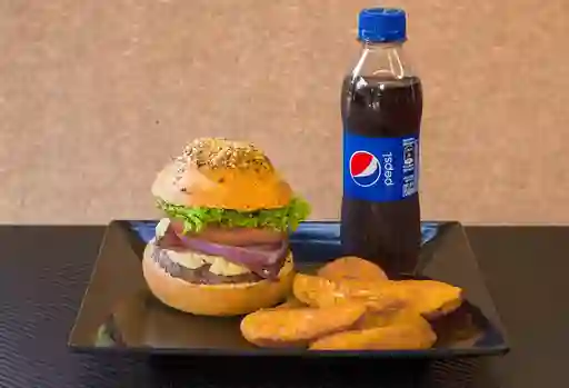 Combo Burger Artesanal Clásica Rusticas