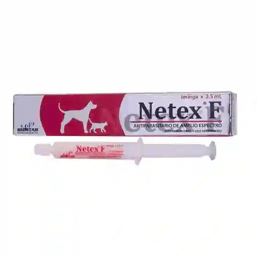 Netex F Antiparasitario Interno para Mascotas