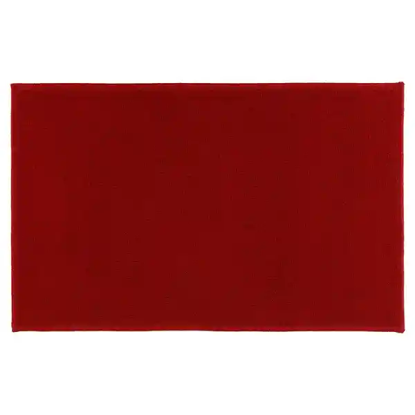 5Five Tapete Pie de Cama 50 x 80 cm Clean House Rojo