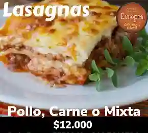 Almuerzo Lasagna