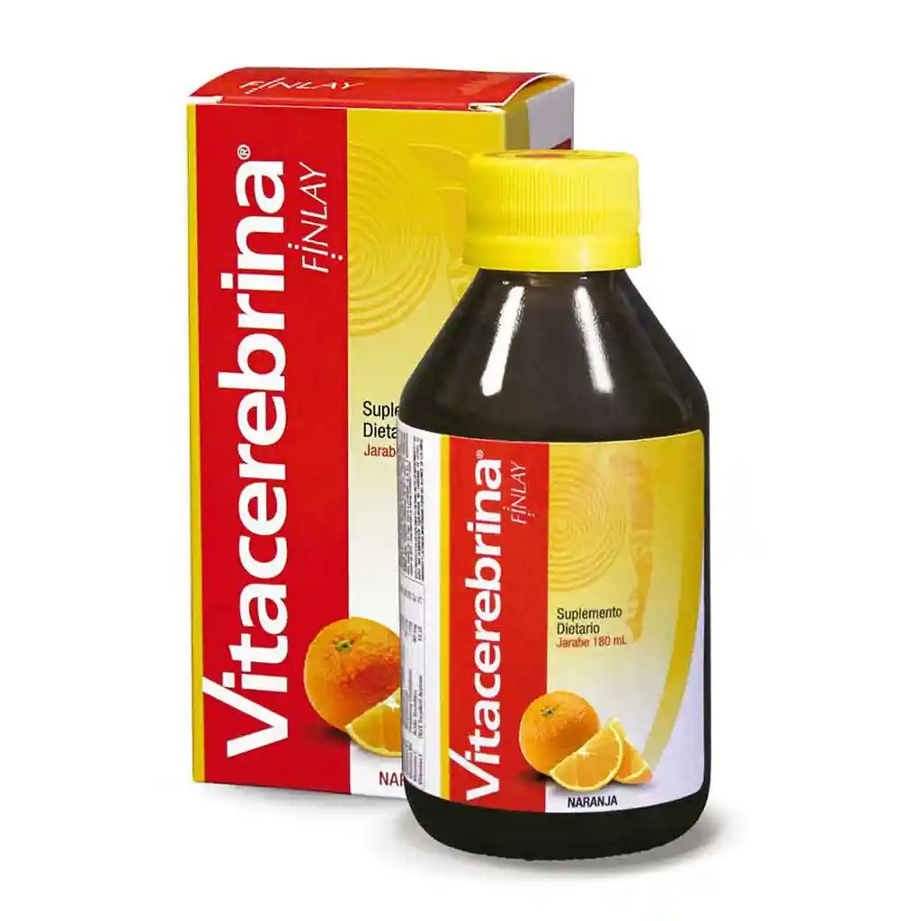 Vitacerebrina Finlay Suplemento Dietario Naranja