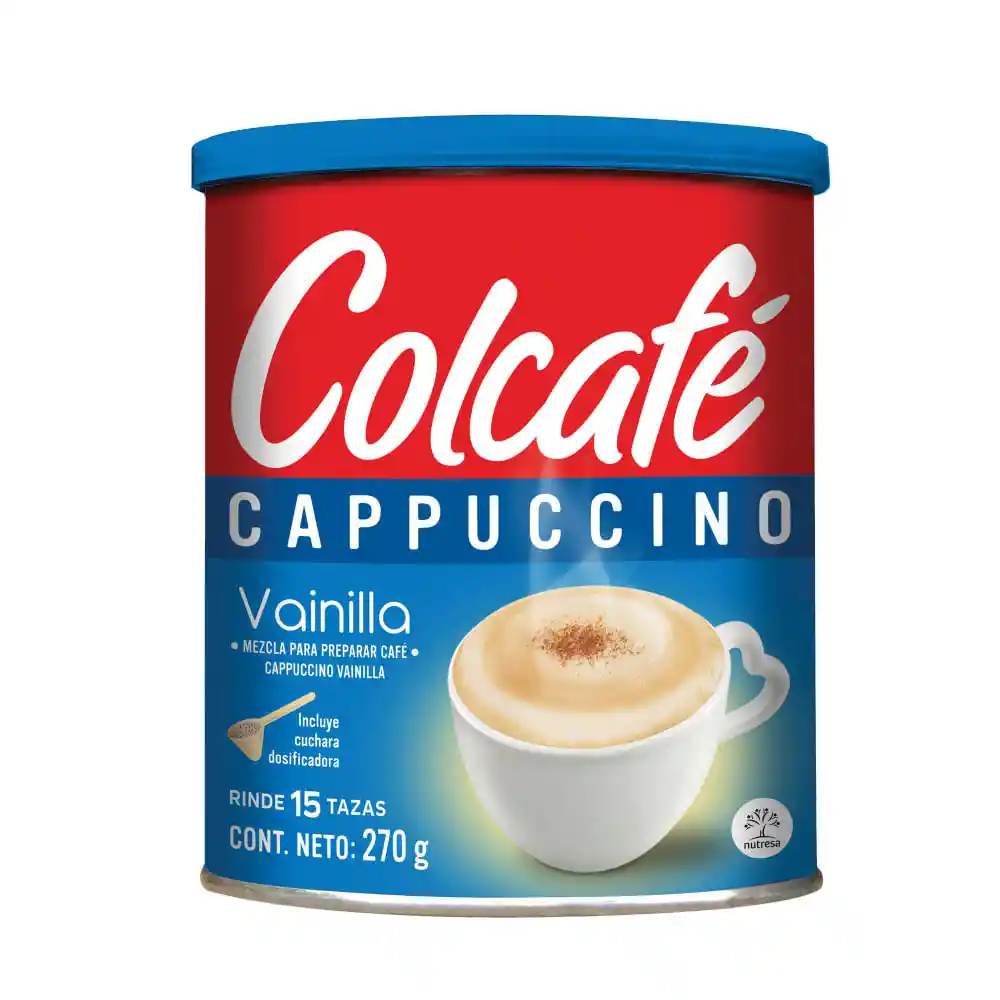 Colcafé Café Cappuccino Sabor Vainilla