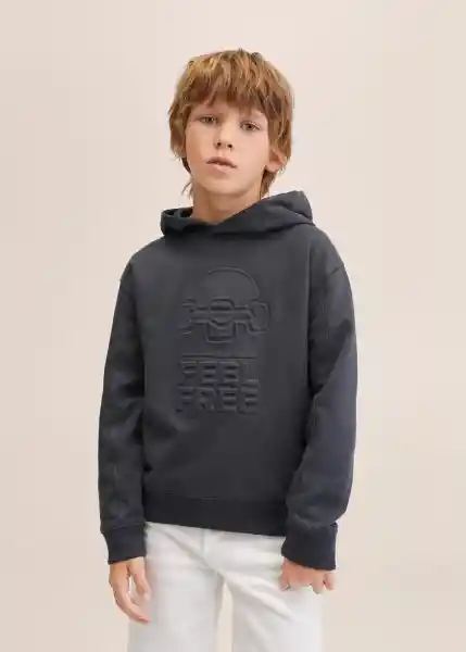 Sudadera Sk8 Antracita Talla 14 Niños Mango