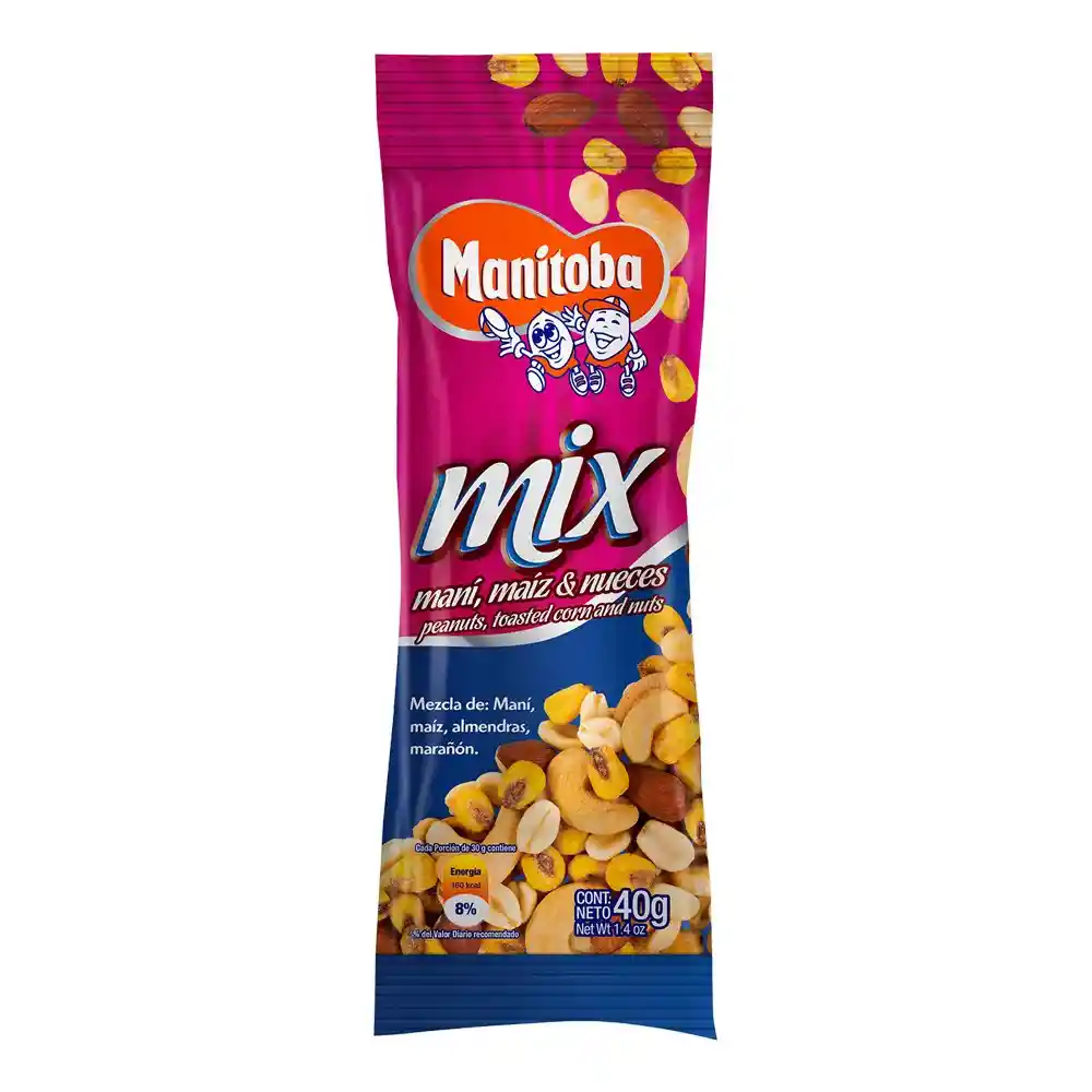 Manitoba Mix Maní Maíz Y Nueces