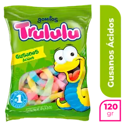 Trululu Gomitas de Gusanos Ácidas