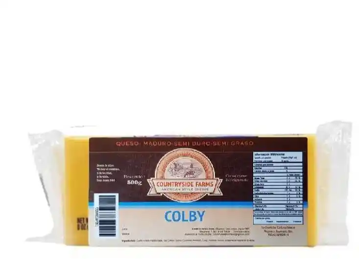 Queso Colby Countryside Farms 500G