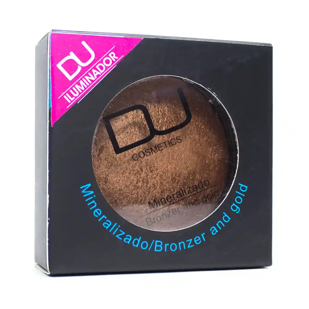 Du Cosmetics Iluminador Mineralizado. Bronzer And Gold 09