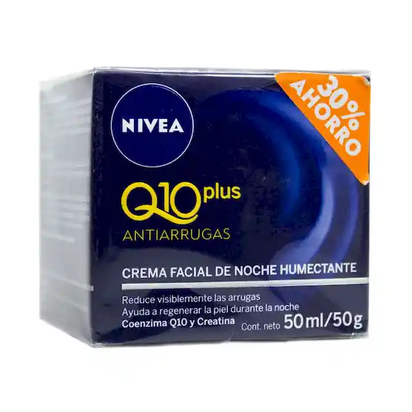 Nivea Crema Facial de Noche Q10 Plus 