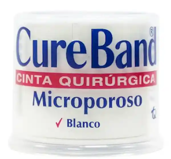 Cure Band Micropore Blanco 1 X 3 Yardas