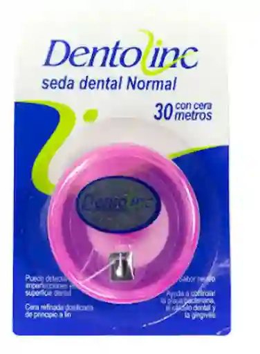 Dentoline Seda Dental Con Cera 30 Metros