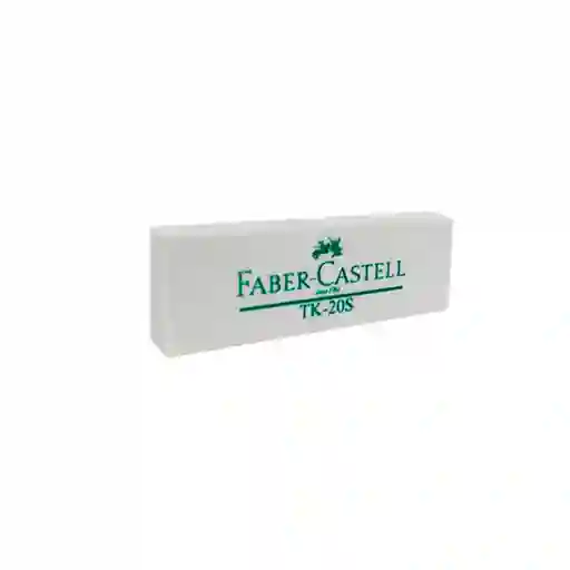 Faber Castell Borrador Tk 20S Blanco