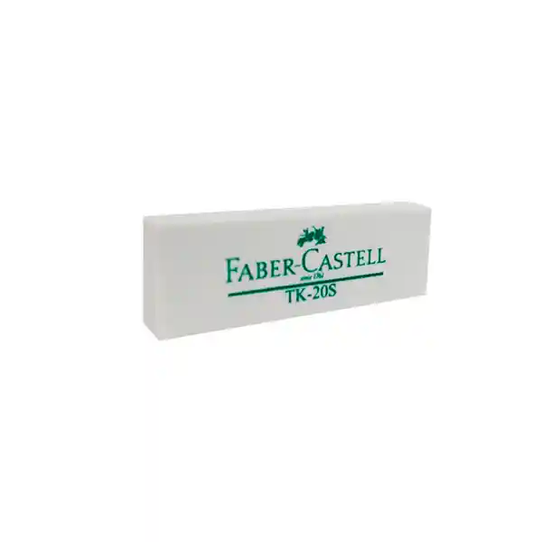 Faber Castell Borrador Tk 20S Blanco