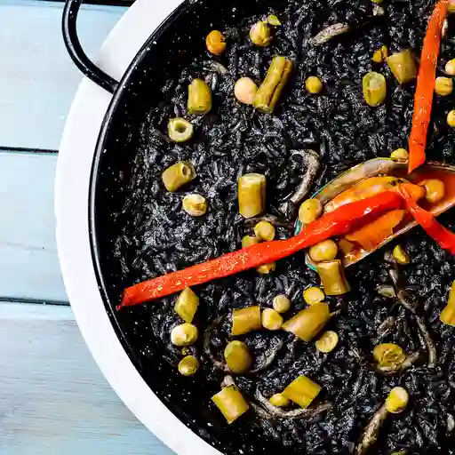 Paella Negra de Calamar