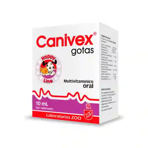 Canivex Multivitamínico en Gotas para Mascotas Oral